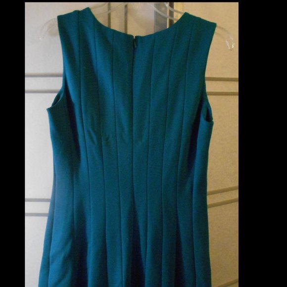 Lands End fit & flare midi dress sz 6 - Picture 6 of 6